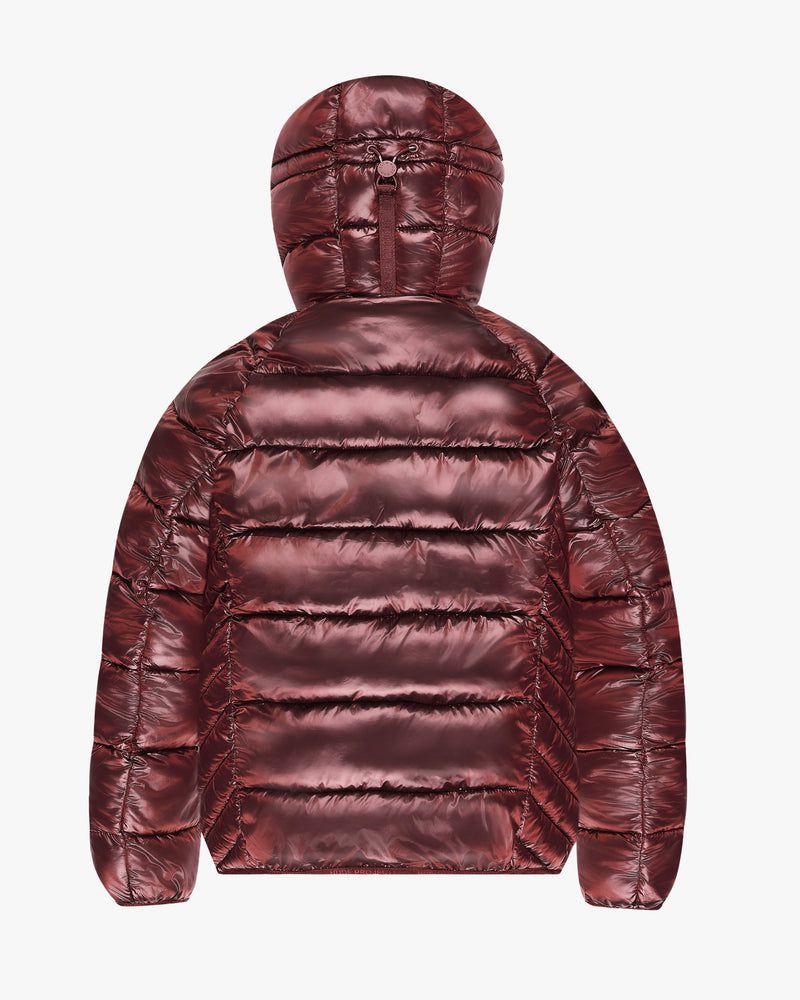 Nude Project Iconic Puffer Jacket Dark Red | US-60938BHDZ