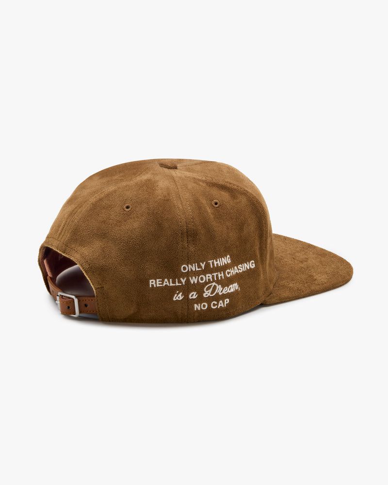 Nude Project Iconic Suede Cap Brown | US-97465BMUY