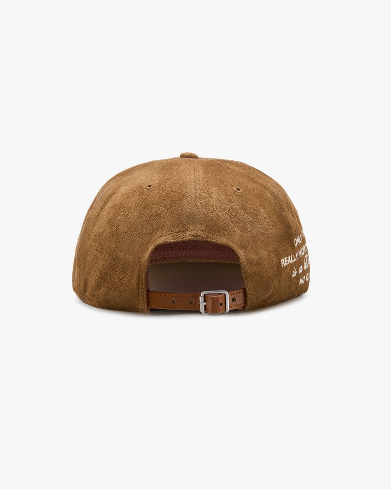 Nude Project Iconic Suede Cap Brown | US-97465BMUY