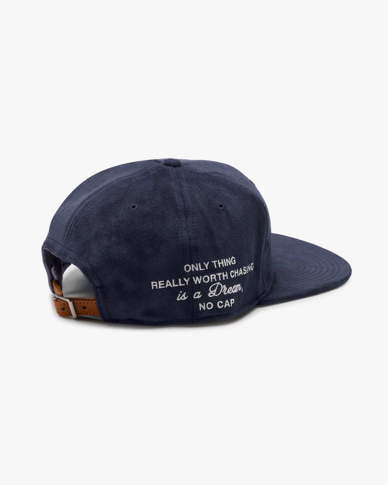 Nude Project Iconic Suede Cap Navy | US-40827HVUL