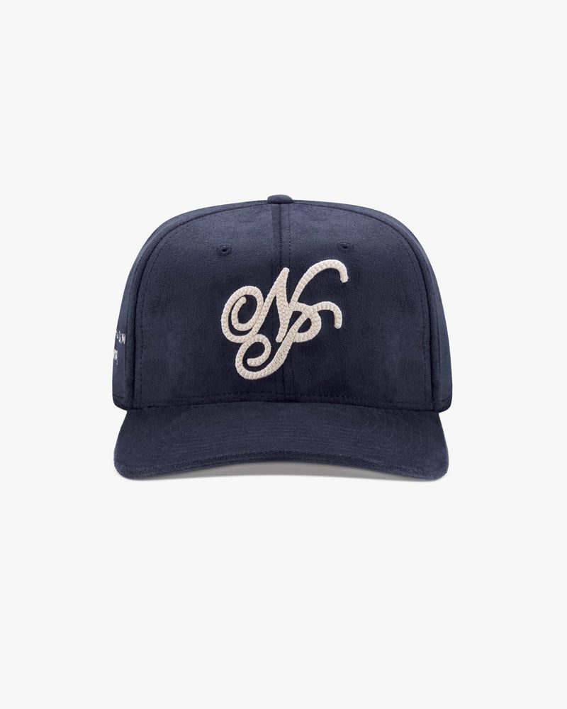 Nude Project Iconic Suede Cap Navy | US-40827HVUL