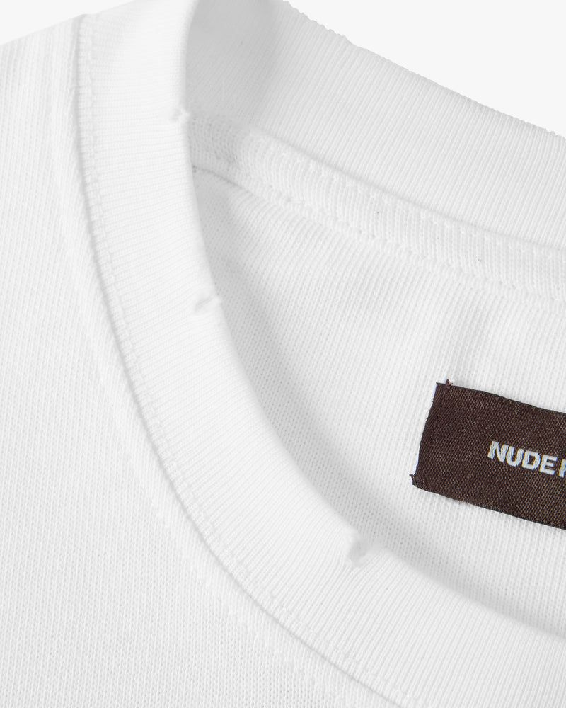 Nude Project Jarron T-shirt White | US-93586XZDS