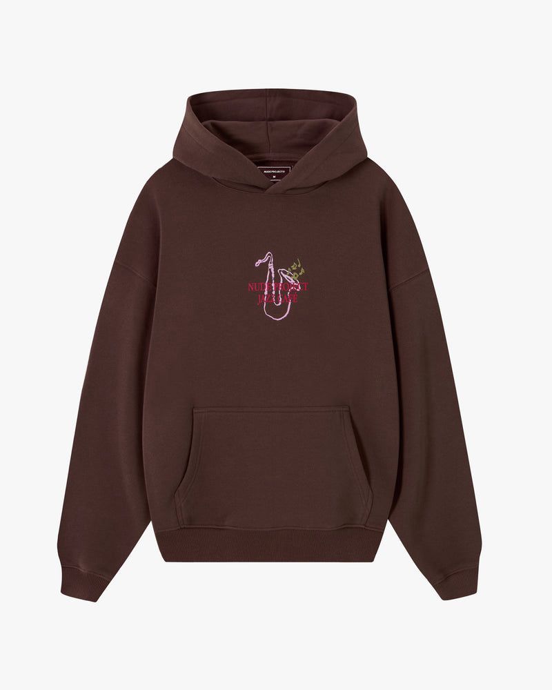 Nude Project Jazz Café Hoodie Brown | US-40781XWGU