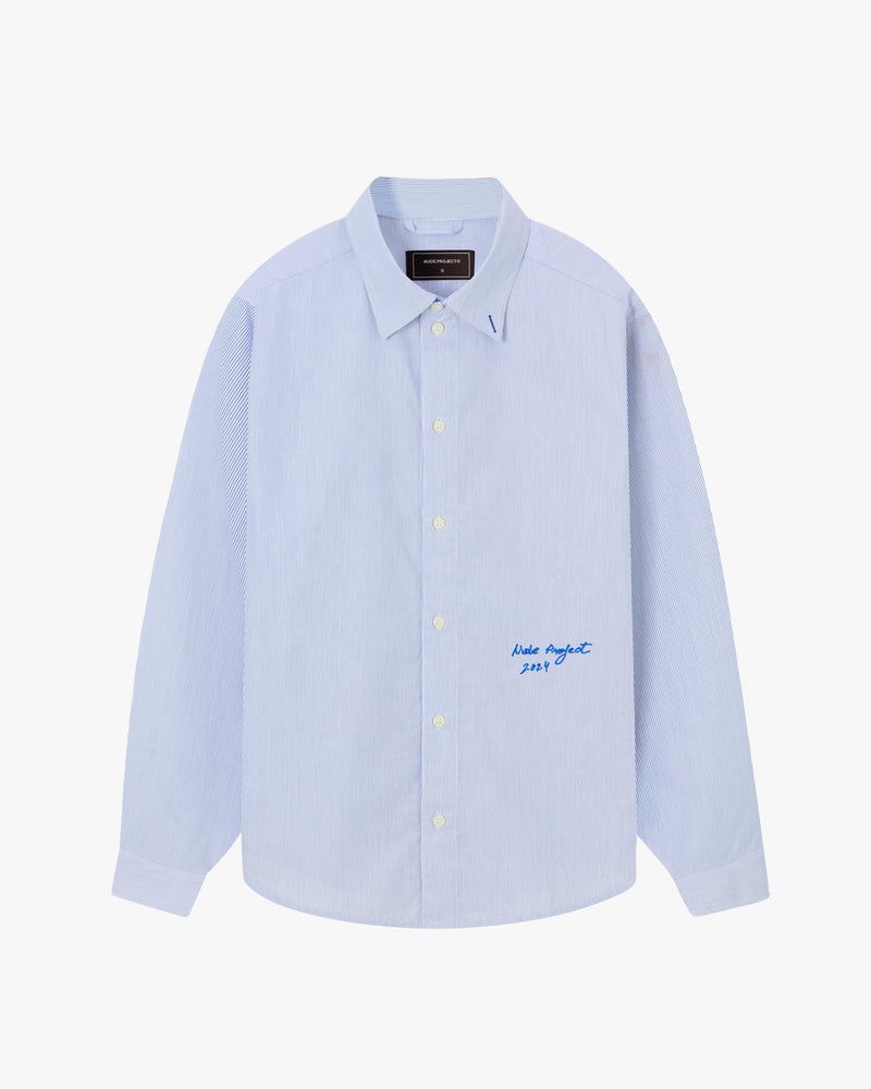 Nude Project Jazz Café Shirts Blue | US-62589IWDO