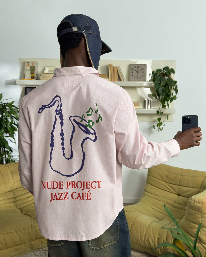 Nude Project Jazz Café Shirts Pink | US-50261SYEA