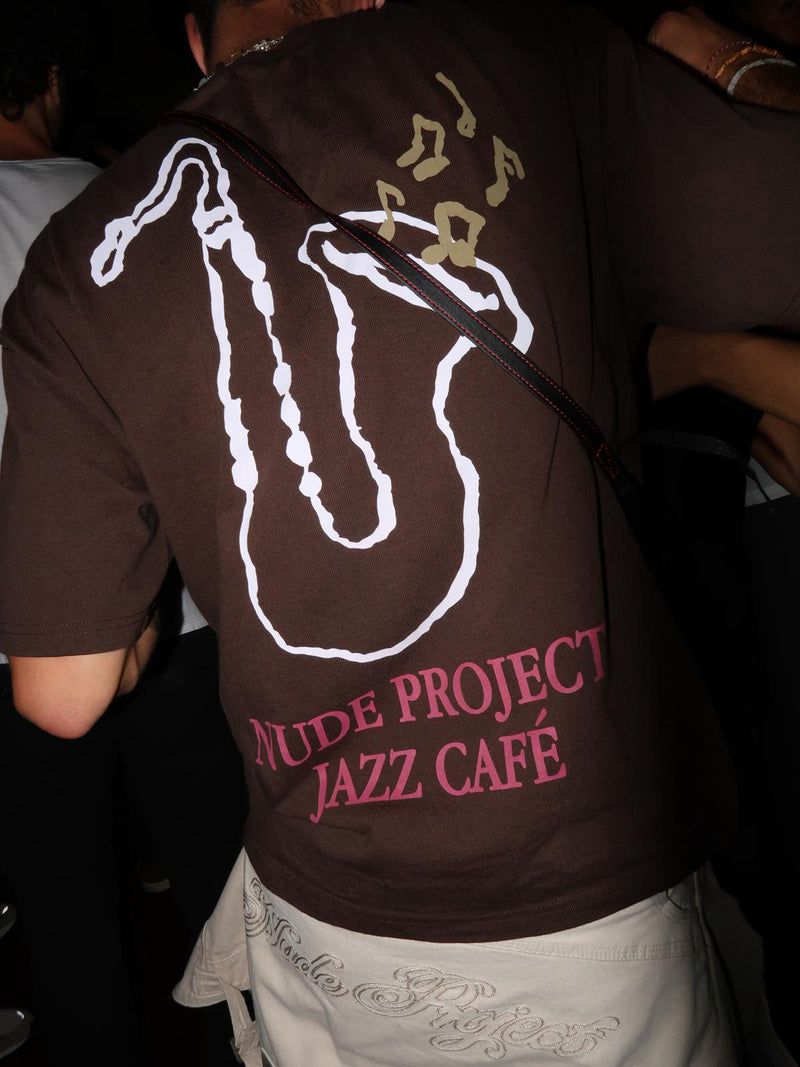 Nude Project Jazz Café T-shirt Brown | US-61704LXKD