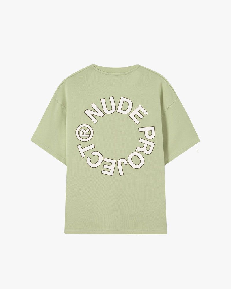 Nude Project Kory T-shirt Green | US-02849FWES