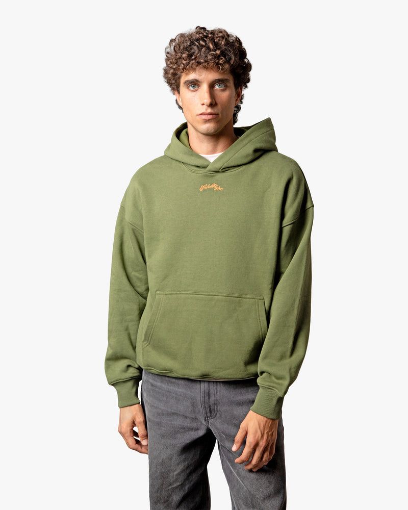 Nude Project La Monnaie Hoodie Green | US-84970FIEP