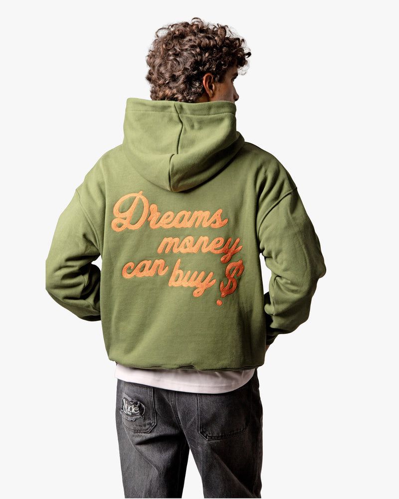 Nude Project La Monnaie Hoodie Green | US-84970FIEP