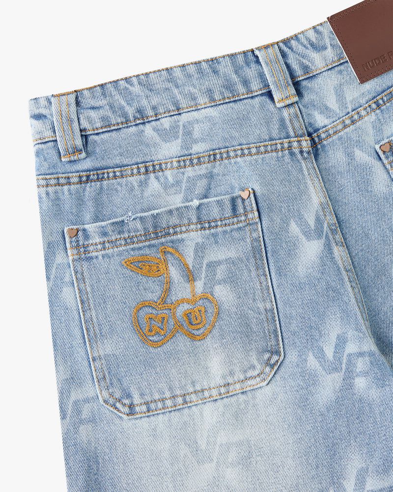 Nude Project La Star Jeans Blue | US-97365UBOE