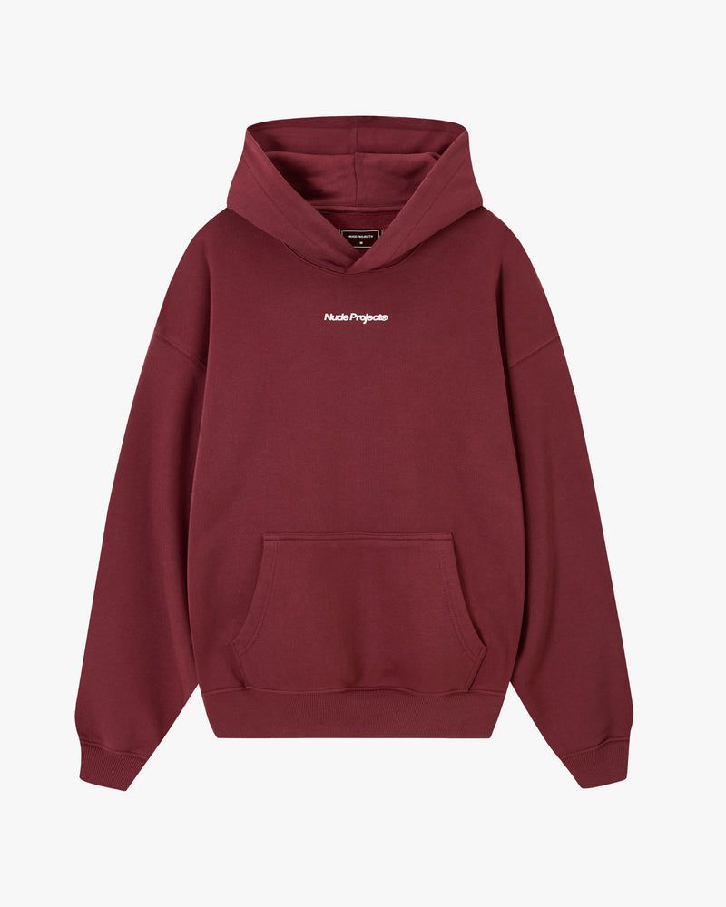 Nude Project La Tarte Hoodie Burgundy | US-37516MACB