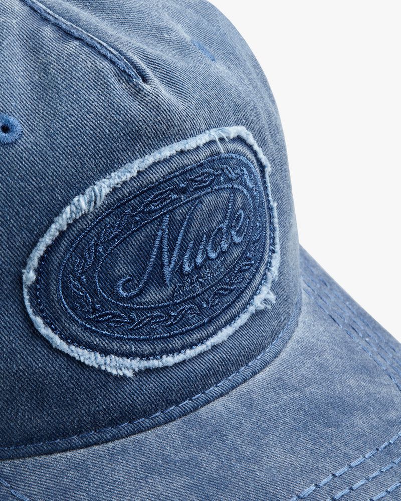 Nude Project Laurel Denim Cap Blue | US-56318GDYV