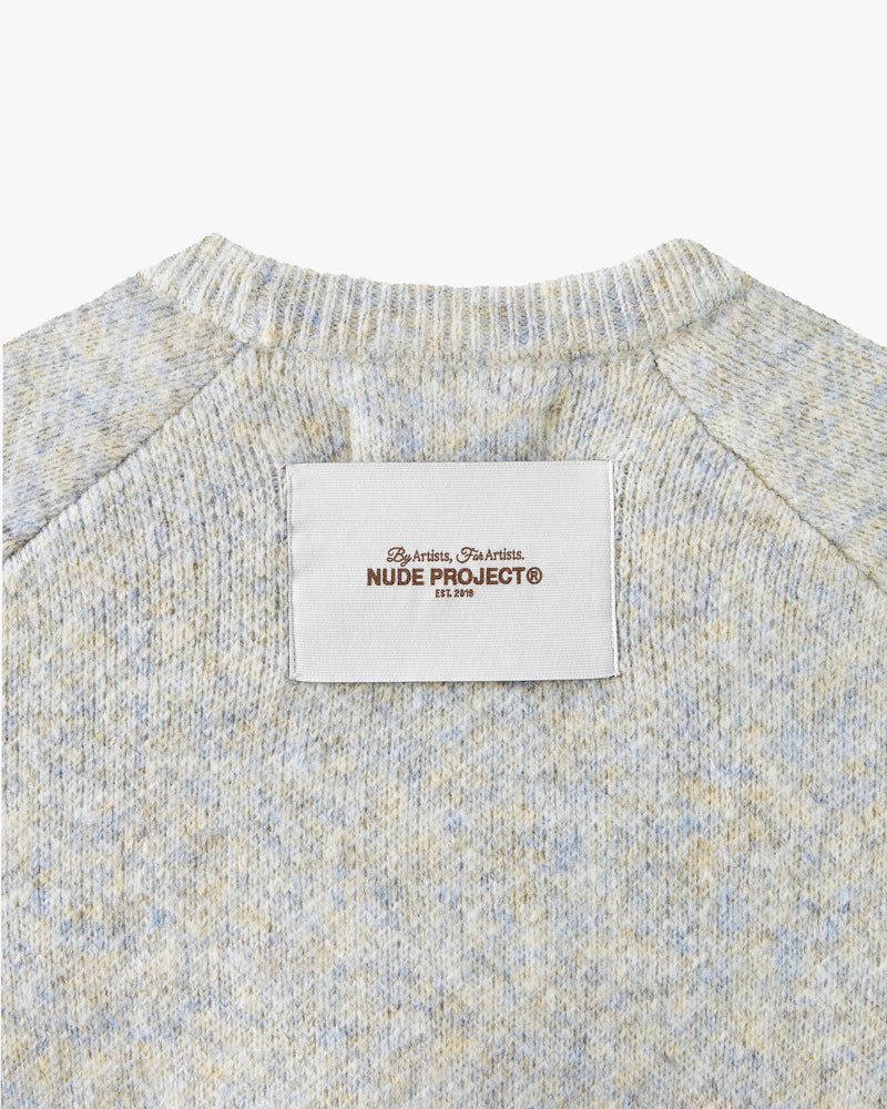 Nude Project Le Marais Knit Sweater Grey | US-20597YULZ