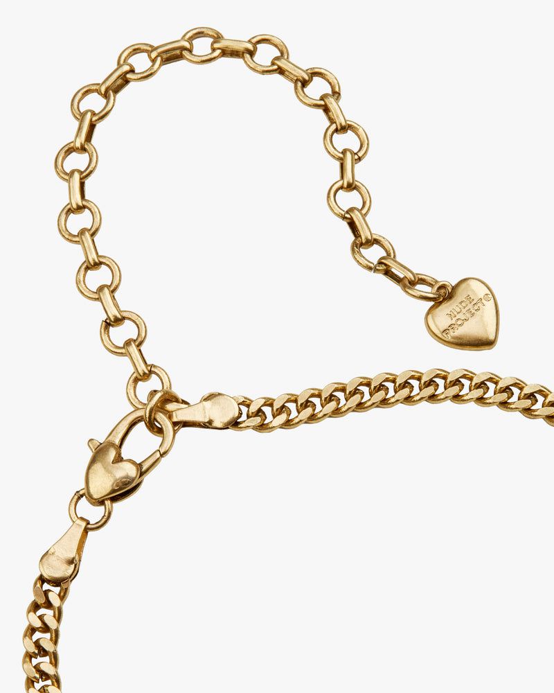 Nude Project Lova Necklace Gold | US-49736EHNG