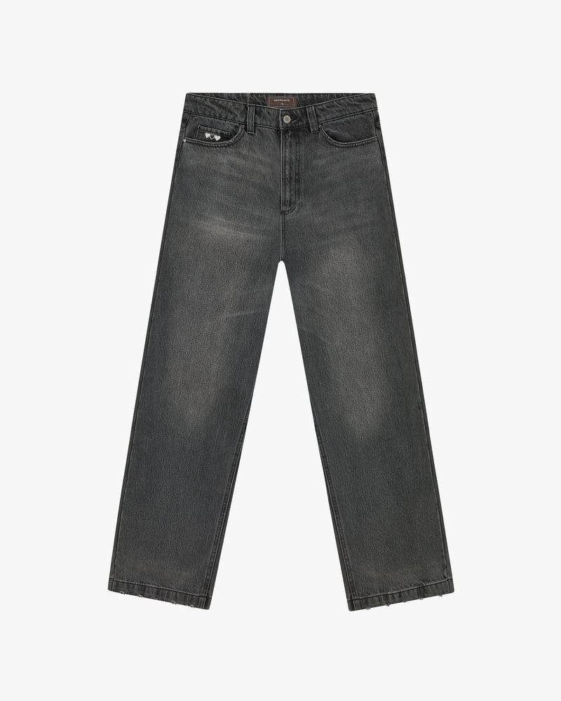 Nude Project Low Rise Jeans Dark Grey | US-12650FYNU