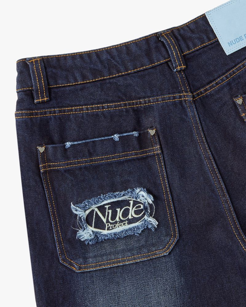 Nude Project Low Rise Jeans Navy | US-20563KJHT