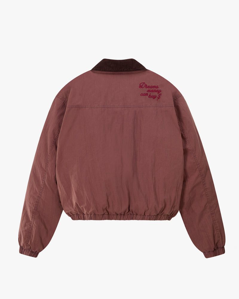 Nude Project Not Working Jacket Burgundy | US-46931OCXS