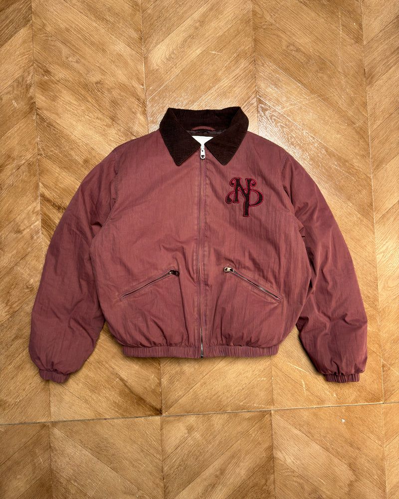 Nude Project Not Working Jacket Burgundy | US-46931OCXS