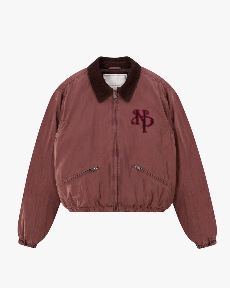 Nude Project Not Working Jacket Burgundy | US-46931OCXS