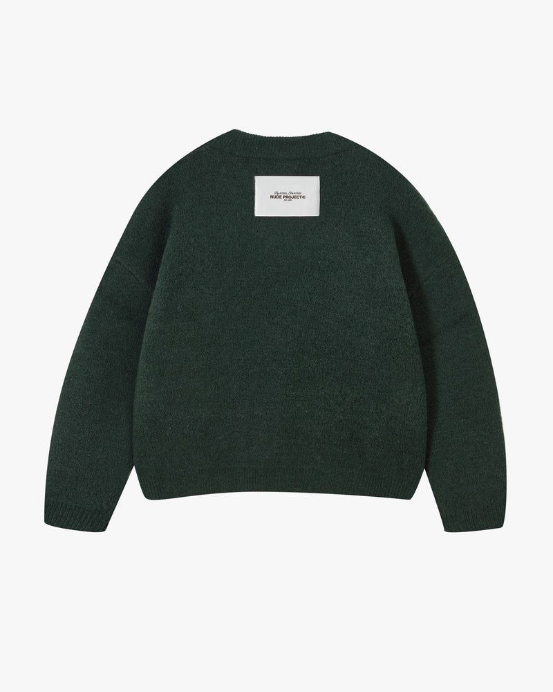 Nude Project Notita Sweater Green / Red | US-08715MRHX