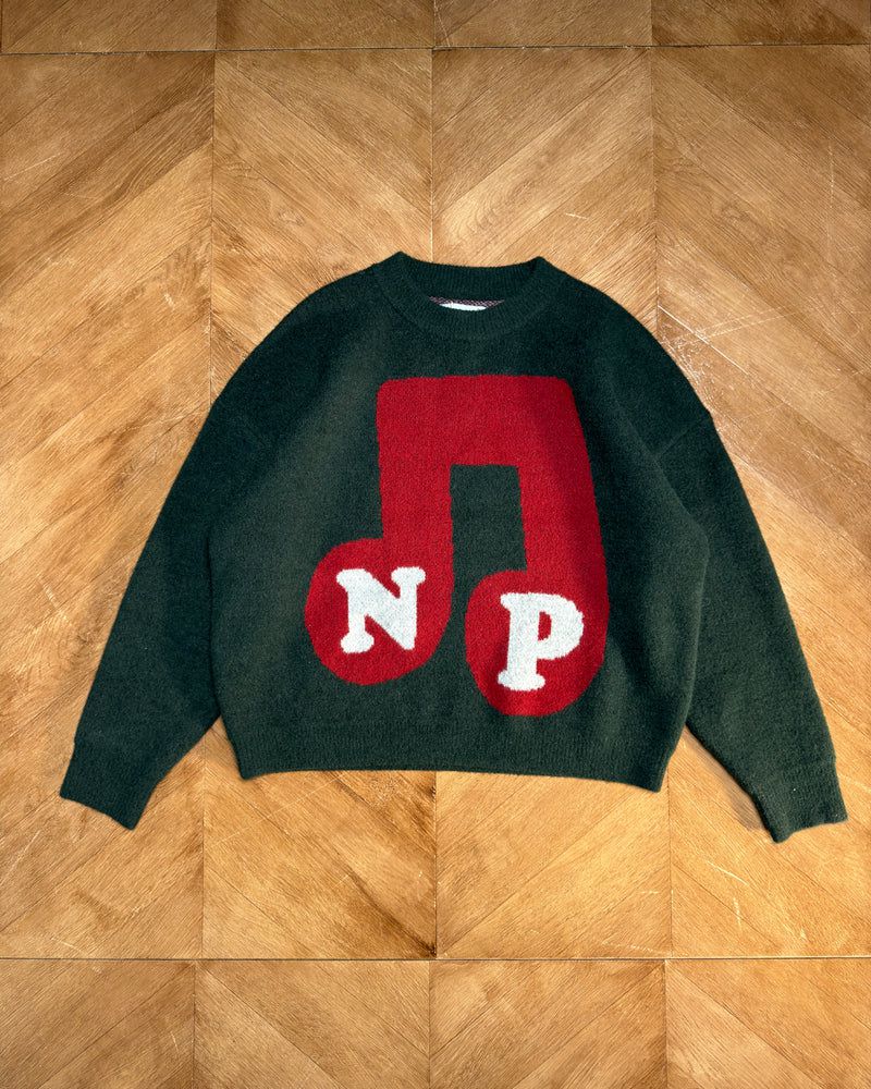 Nude Project Notita Sweater Green / Red | US-08715MRHX