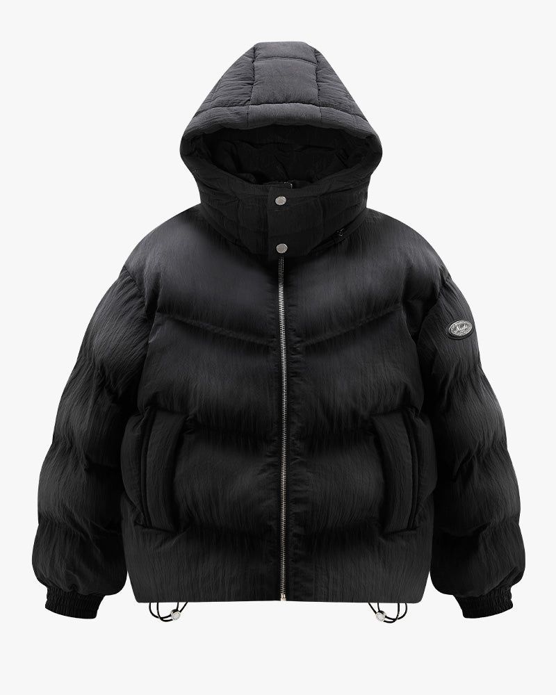 Nude Project Og Puffer Jacket Black | US-06573EQGL