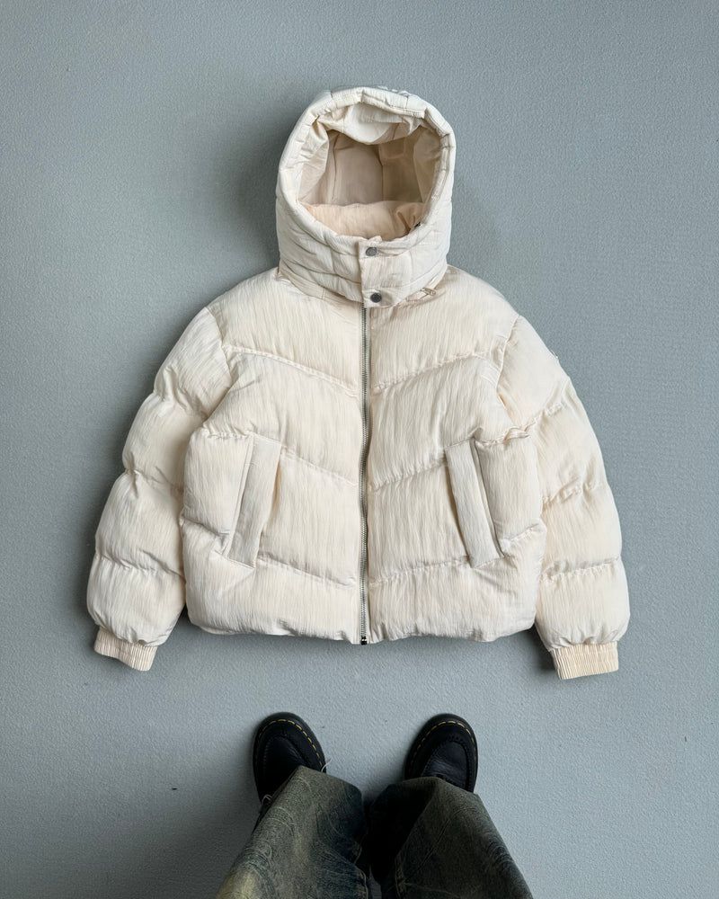 Nude Project Og Puffer Jacket Cream | US-60932UKGD