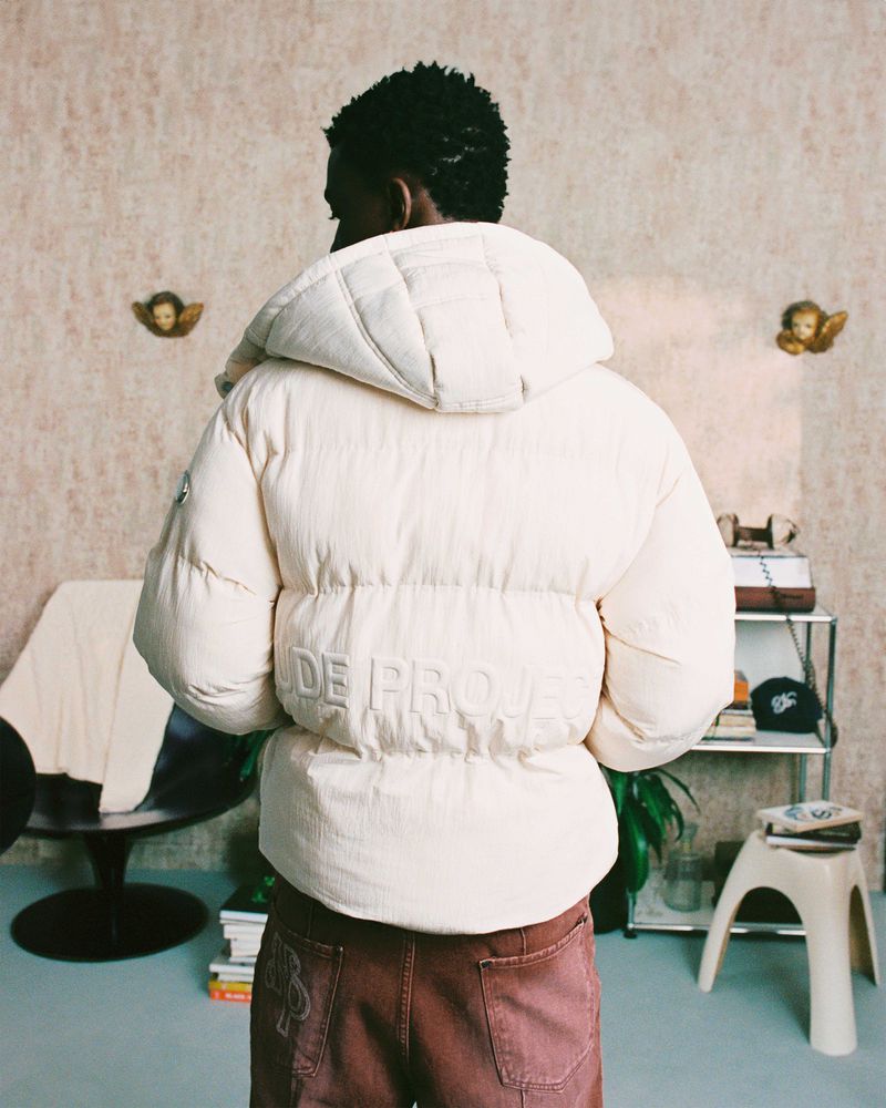 Nude Project Og Puffer Jacket Cream | US-60932UKGD