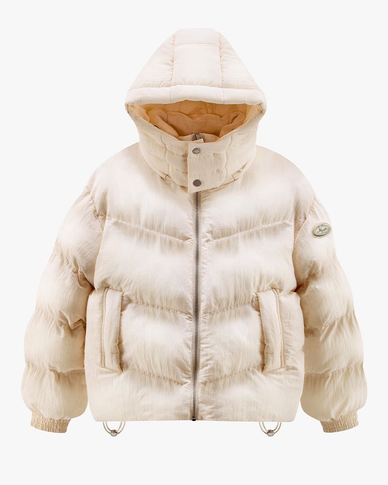 Nude Project Og Puffer Jacket Cream | US-60932UKGD