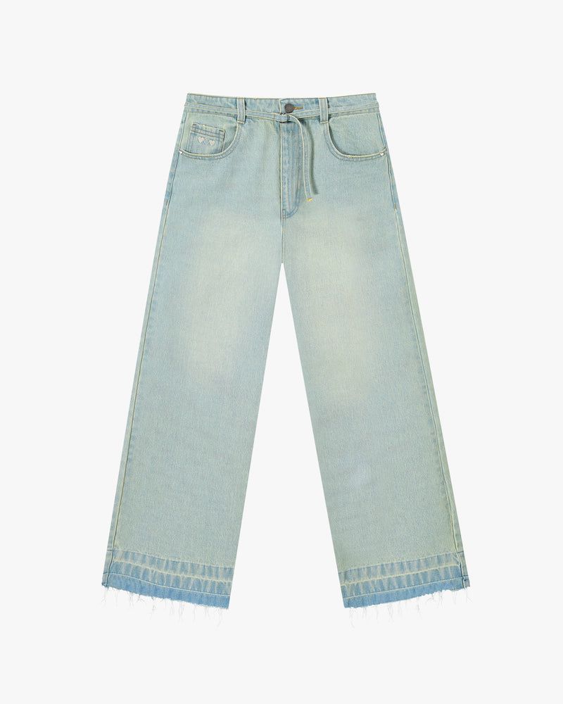 Nude Project Old Baggy Jeans Light Blue | US-63054ZAVU