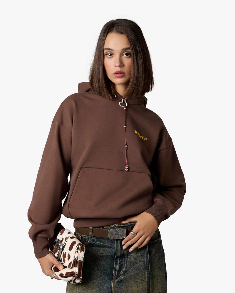 Nude Project Origins Hoodie Brown | US-80156KDHX