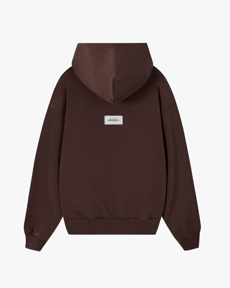 Nude Project Origins Hoodie Brown | US-80156KDHX