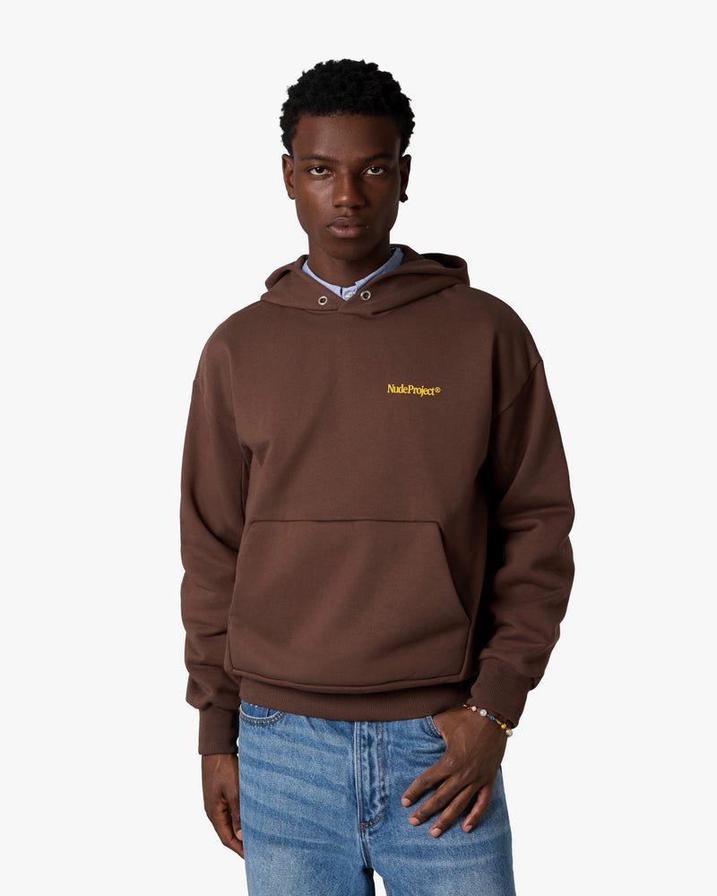 Nude Project Origins Hoodie Brown | US-80156KDHX