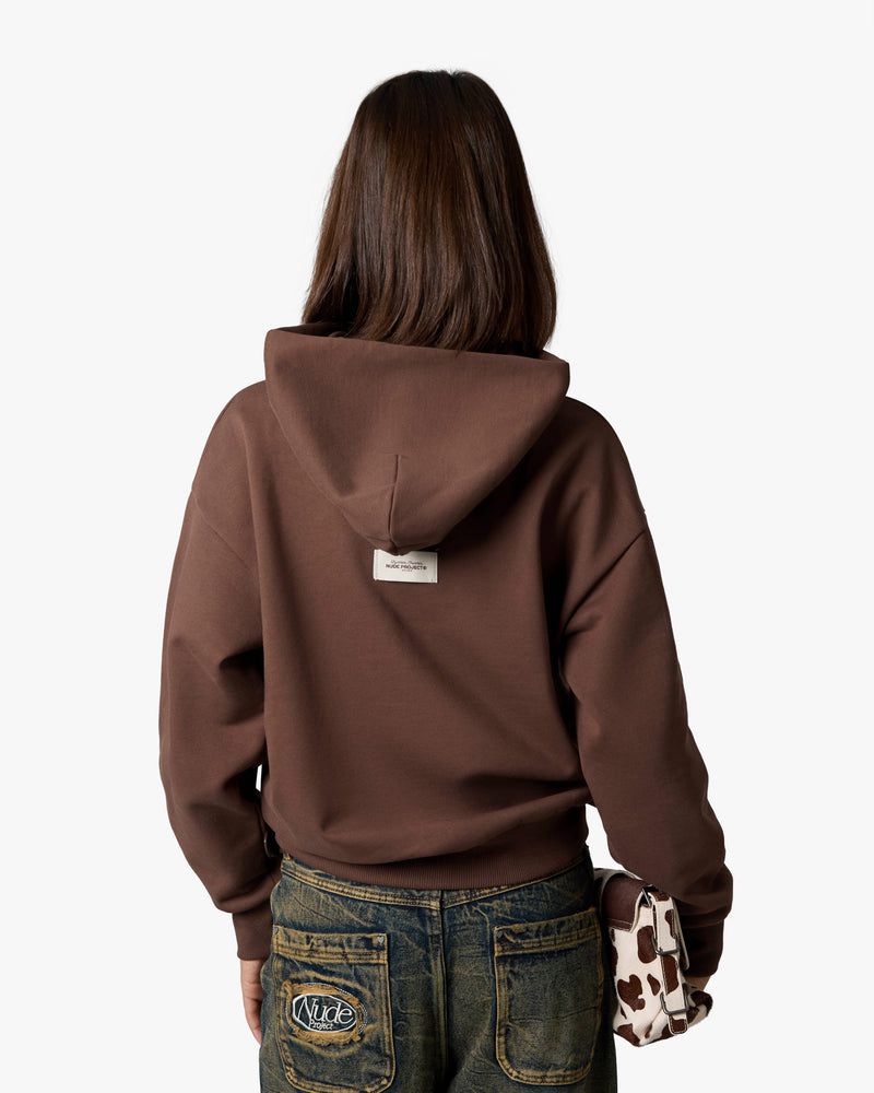 Nude Project Origins Hoodie Brown | US-80156KDHX