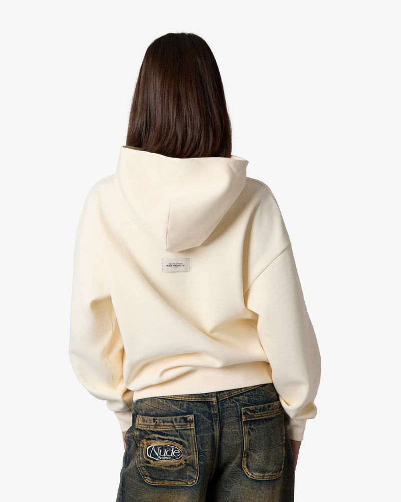 Nude Project Origins Hoodie Cream | US-46319OQUC