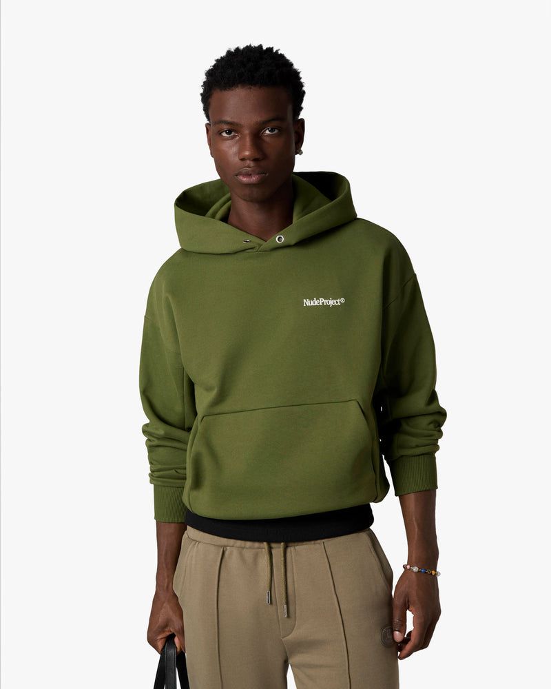 Nude Project Origins Hoodie Green | US-25687VQCT