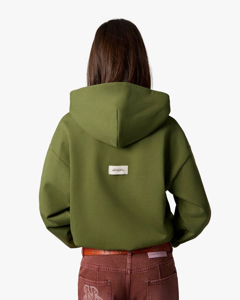 Nude Project Origins Hoodie Green | US-25687VQCT