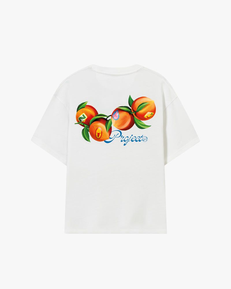 Nude Project Peach T-shirt White | US-30547QUTA