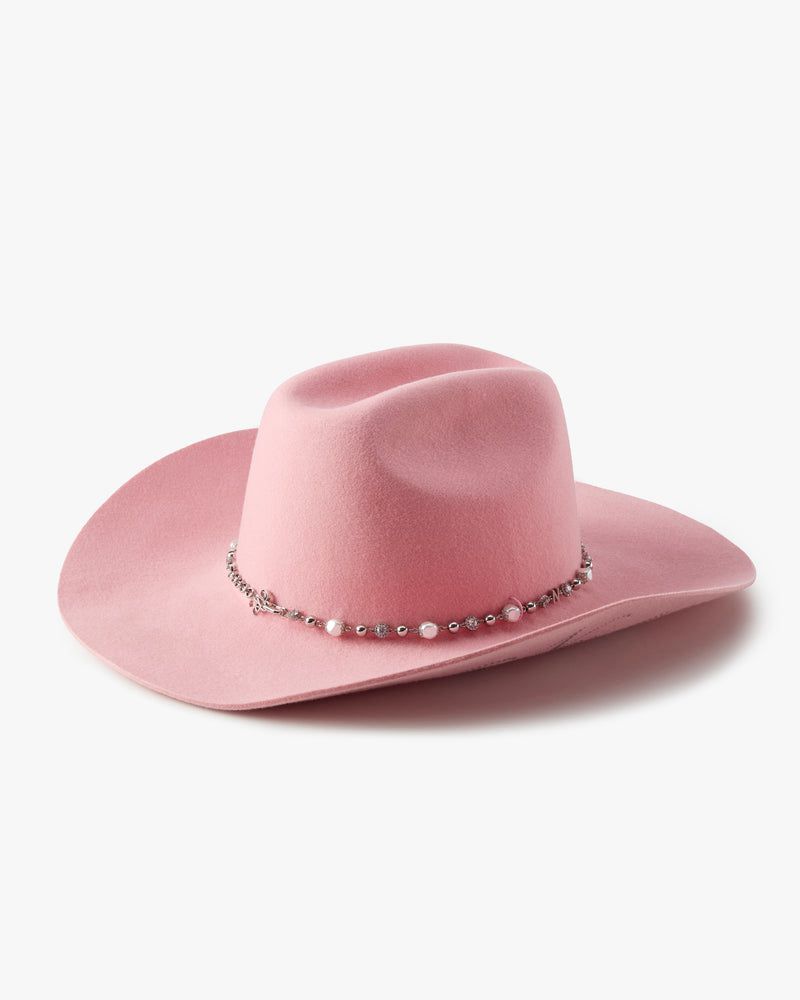 Nude Project Pearl Cowboy Hat Pink | US-78961PHZV