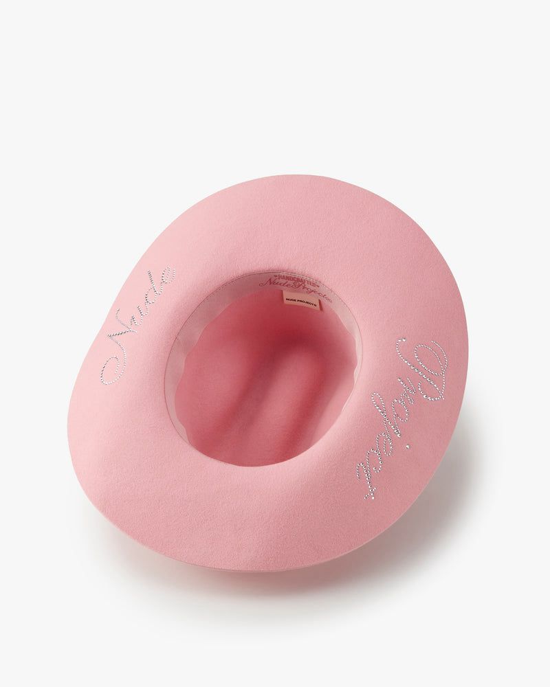 Nude Project Pearl Cowboy Hat Pink | US-78961PHZV