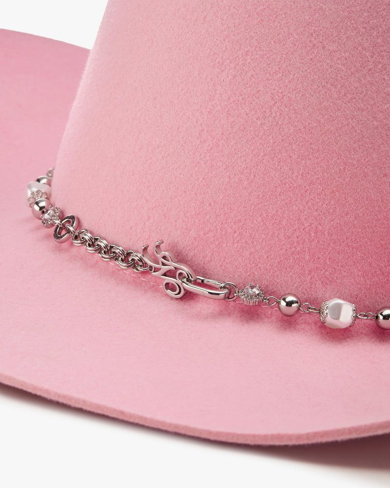 Nude Project Pearl Cowboy Hat Pink | US-78961PHZV