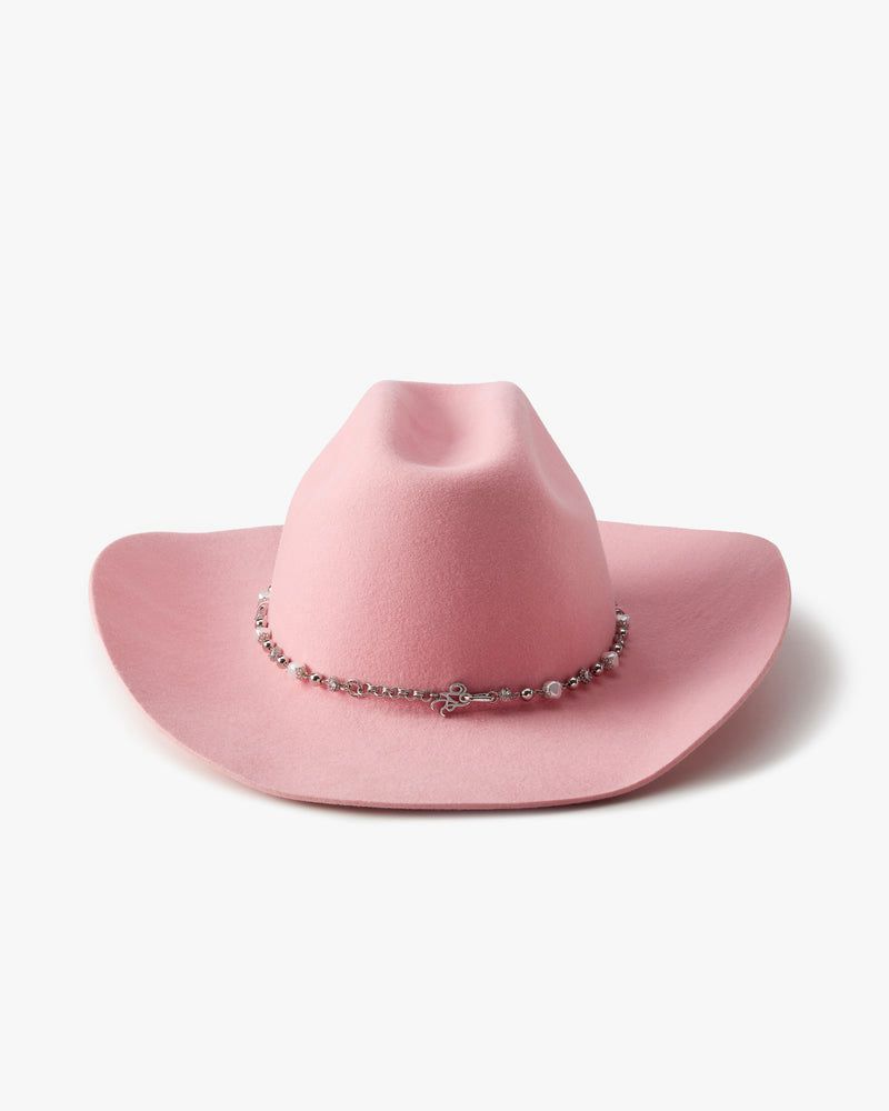 Nude Project Pearl Cowboy Hat Pink | US-78961PHZV