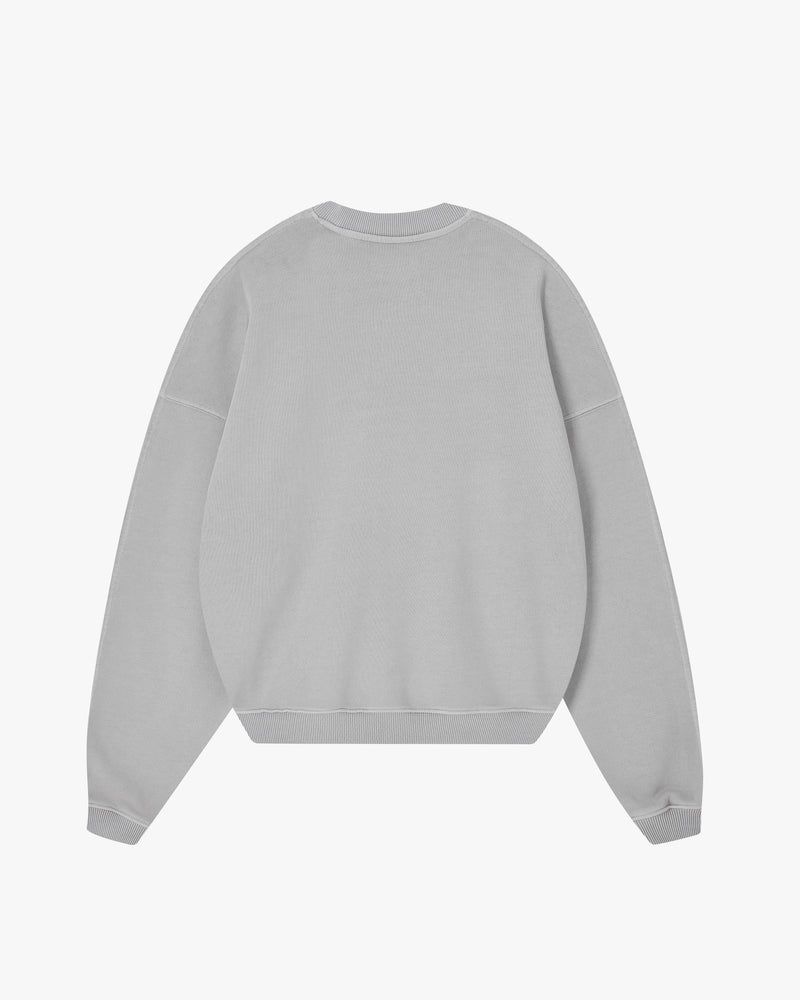 Nude Project Perfect Boxy Crewneck Sweatshirt Grey | US-89562CNDA