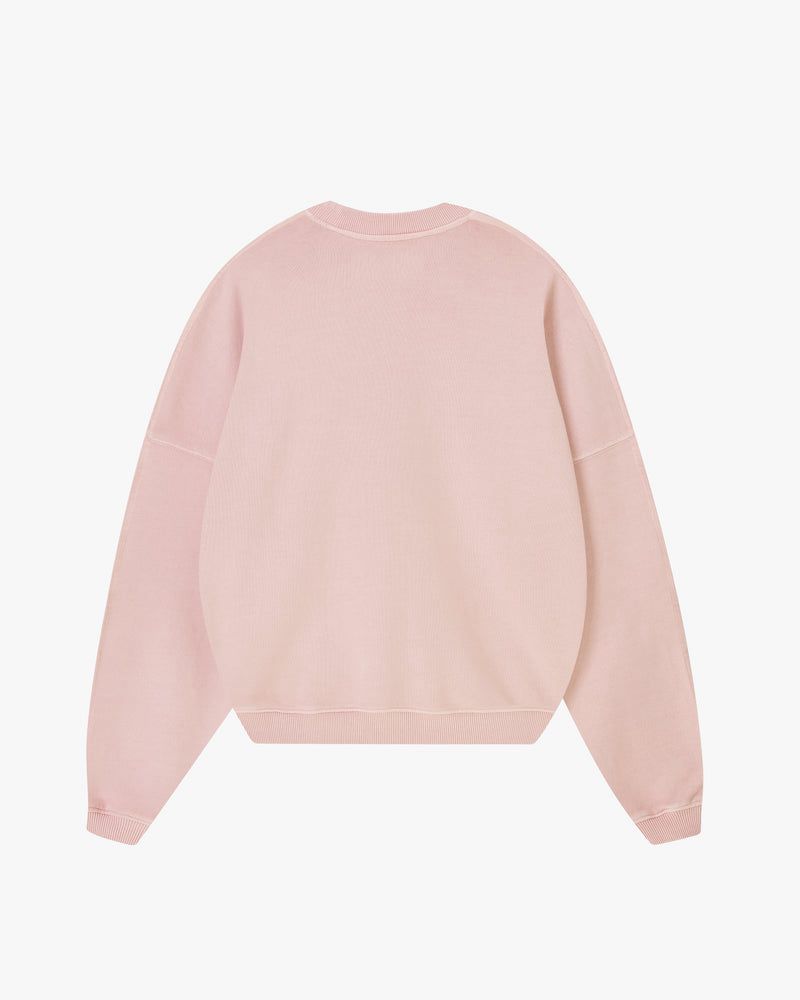 Nude Project Perfect Boxy Crewneck Sweatshirt Pink | US-41937NOGH