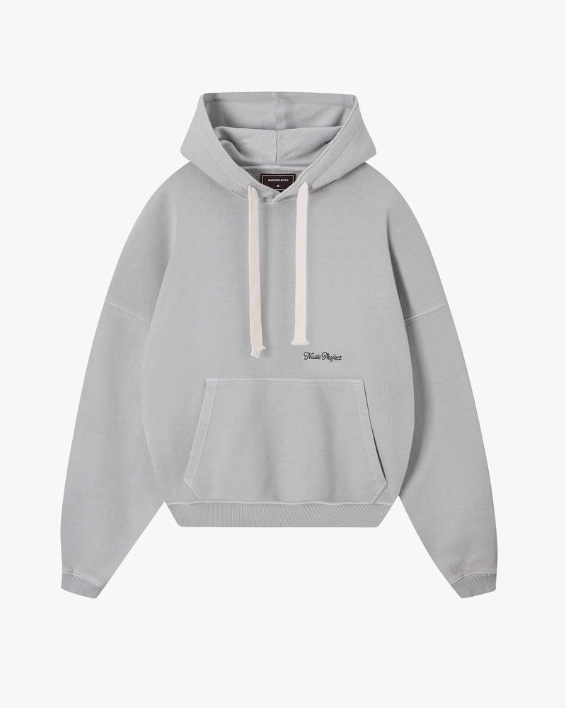 Nude Project Perfect Boxy Hoodie Grey | US-14673RVWG