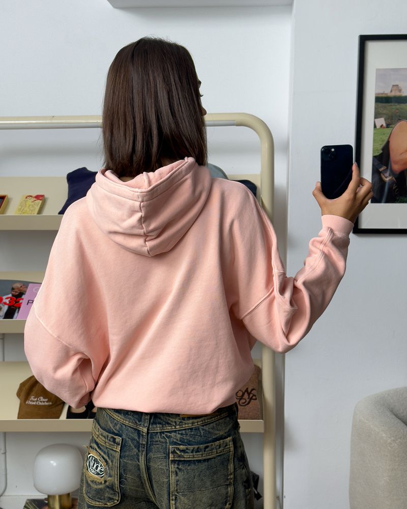 Nude Project Perfect Boxy Hoodie Pink | US-38071RKCG