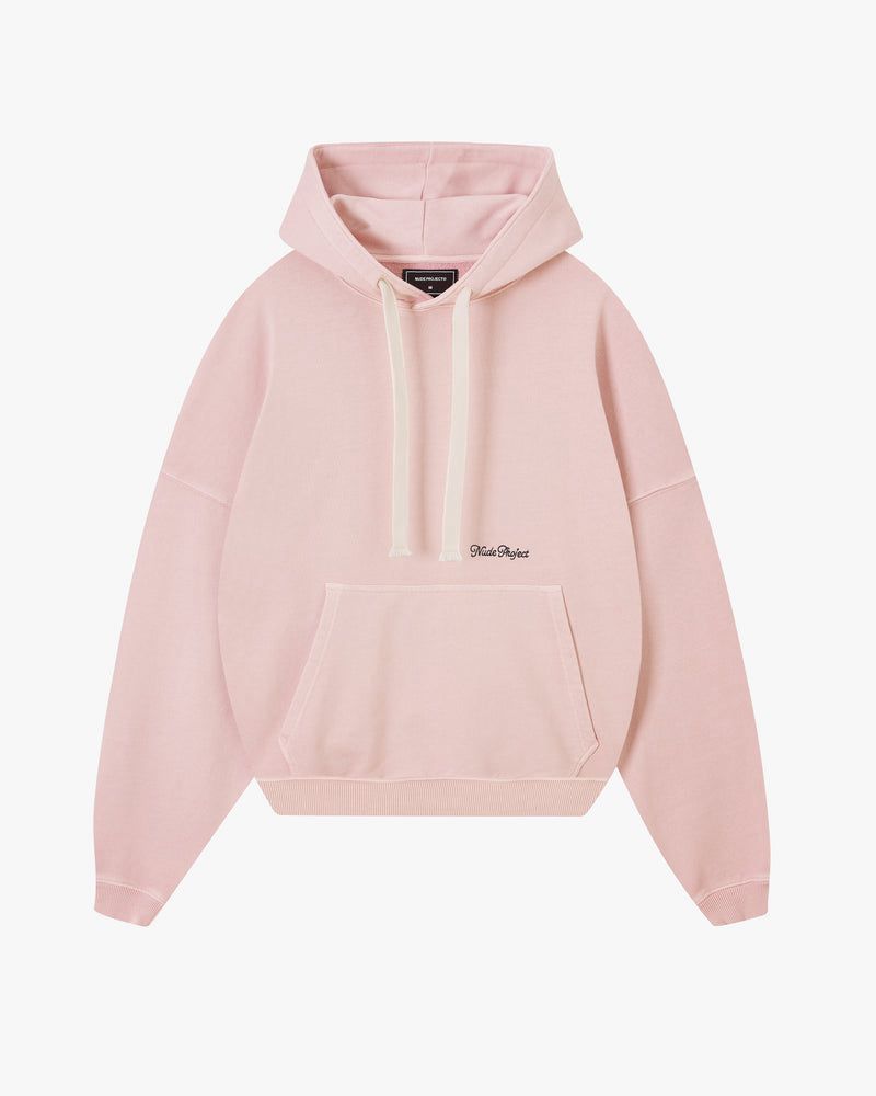 Nude Project Perfect Boxy Hoodie Pink | US-38071RKCG