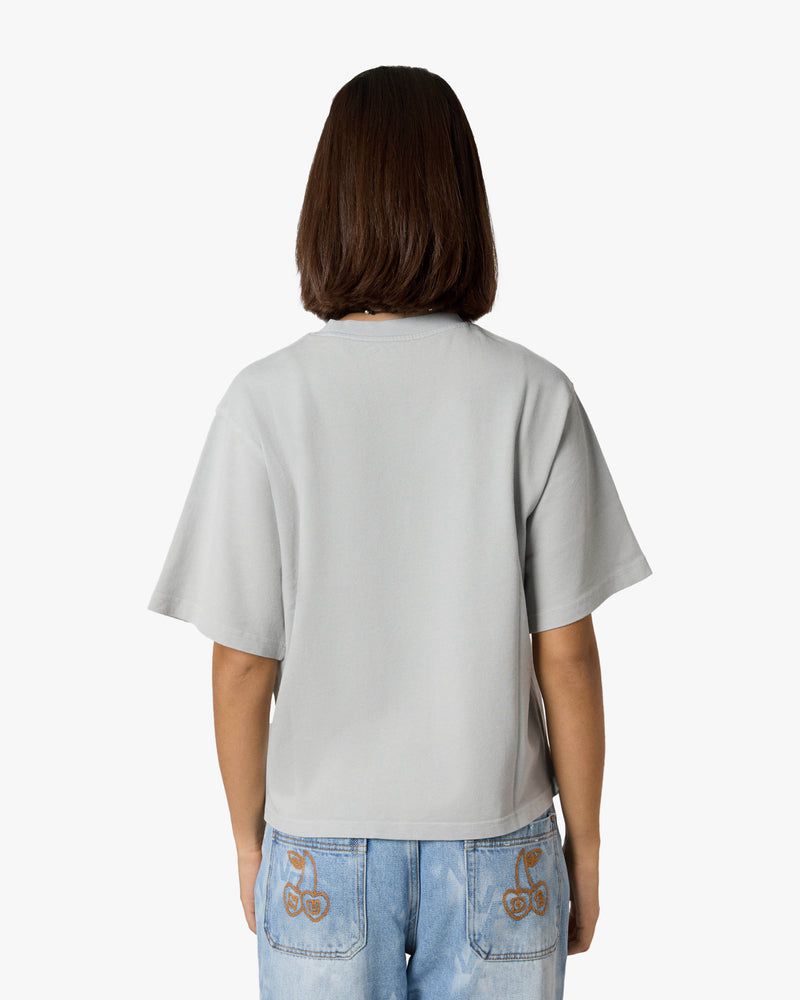 Nude Project Perfect Boxy T-shirt Grey | US-04516DTBX