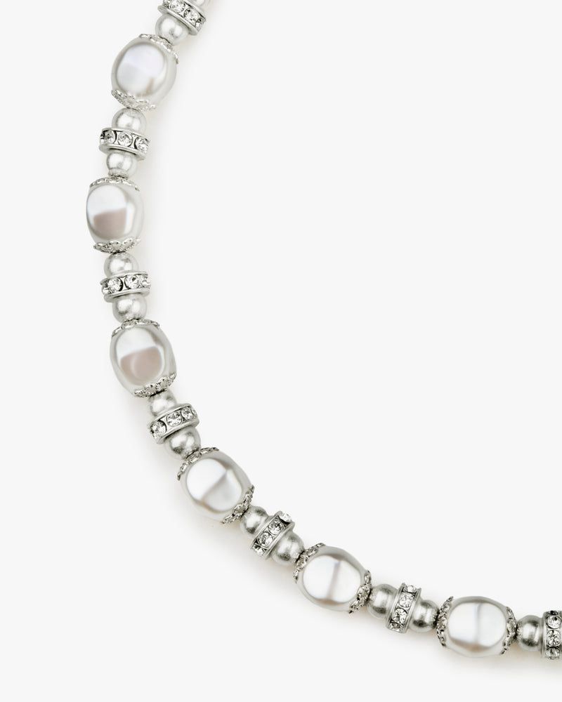 Nude Project Perli Necklace Silver | US-84167TRBD