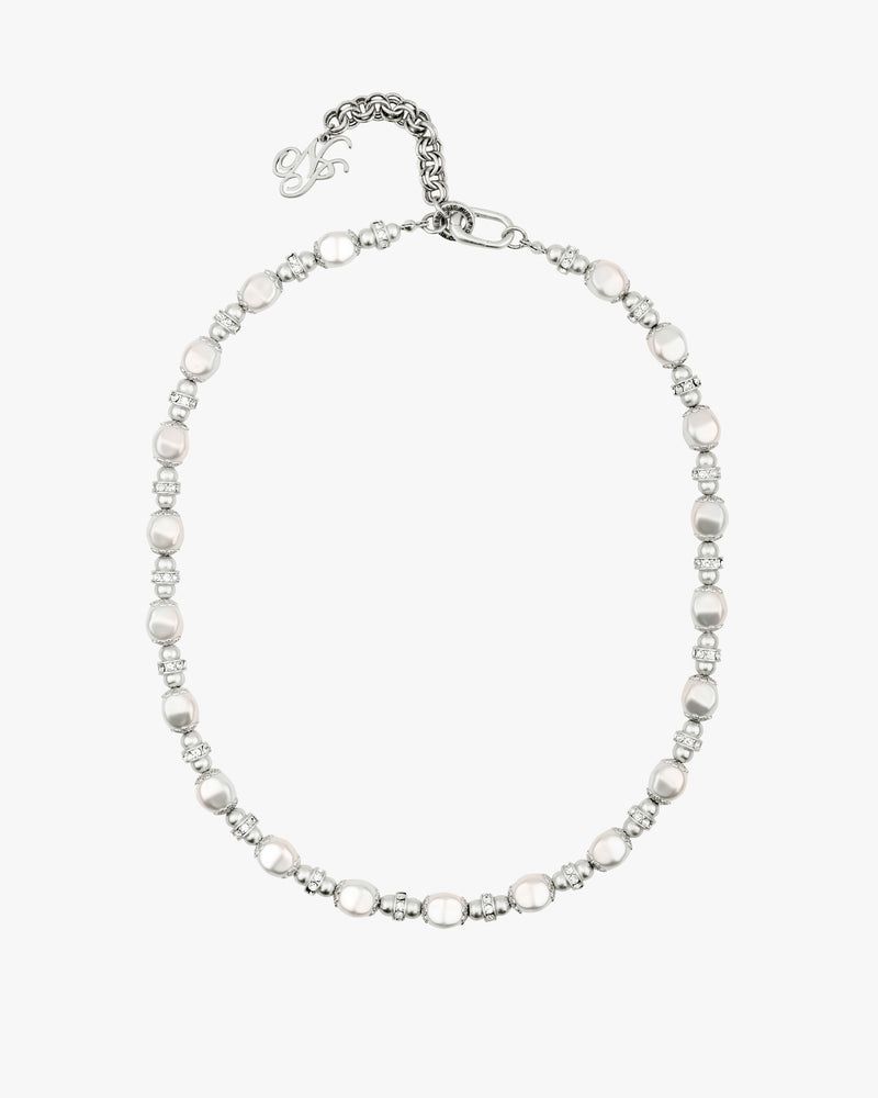 Nude Project Perli Necklace Silver | US-84167TRBD